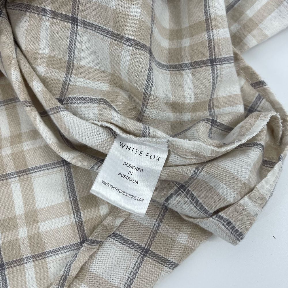🌱White Fox button down - Picture 8 of 9